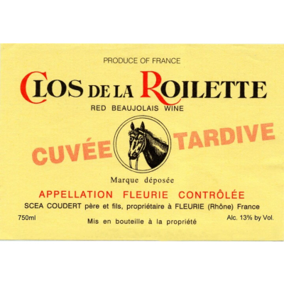 Clos de la Roilette Fleurie Cuvee Tardive 2021 (12x75cl)