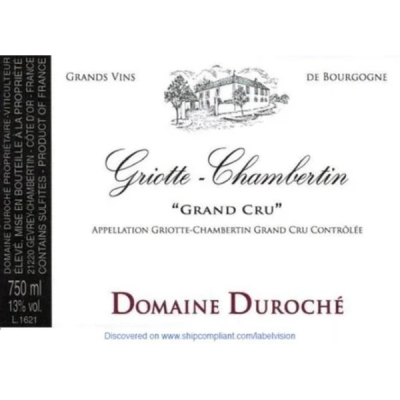 Duroche Griotte-Chambertin Grand Cru 2022 (1x75cl)