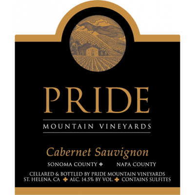 Pride Mountain Napa and Sonoma Cabernet Sauvignon 1998 (1x300cl)