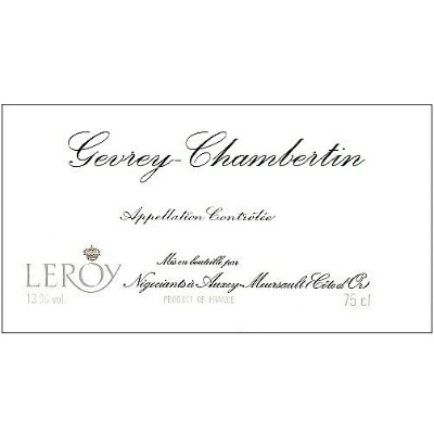 Maison Leroy Gevrey-Chambertin 2011 (12x75cl)
