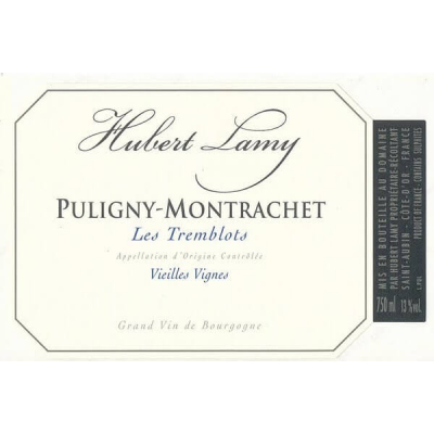 Hubert Lamy Puligny-Montrachet Les Tremblots VV 2021 (6x75cl)