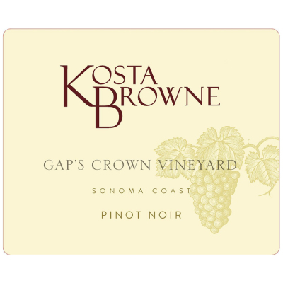 Kosta Browne Pinot Noir Gap Crown 2019 (6x75cl)