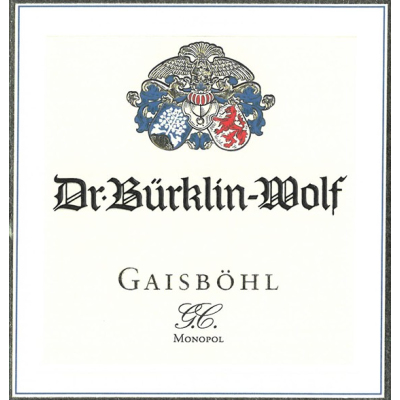 Burklin Wolf Ruppertsberger Gaisbohl Riesling GC Monopol 2020 (6x75cl)