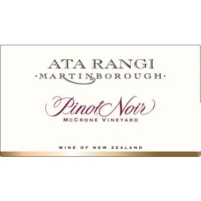 Ata Rangi Martinborough Pinot Noir McCrone 2018 (6x75cl)