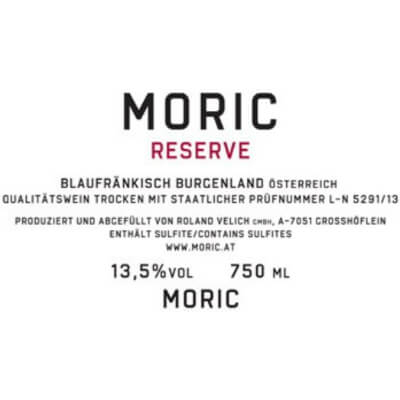 Moric Blaufrankisch Reserve 2016 (6x75cl)
