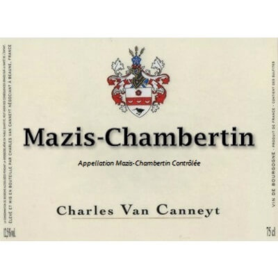 Charles Van Canneyt Mazis-Chambertin Grand Cru 2019 (3x150cl)