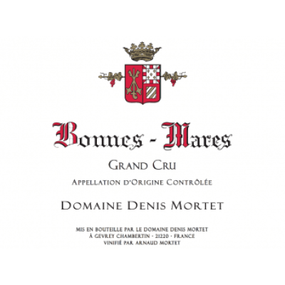Denis Mortet Bonnes Mares Grand Cru 2022 (3x75cl)