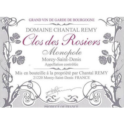 Chantal Remy Morey-Saint-Denis Monopole Clos des Rosiers 2020 (12x75cl)