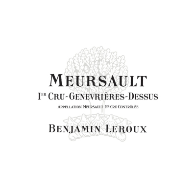 Benjamin Leroux Meursault 1er Cru Genevrieres 2022 (6x75cl)