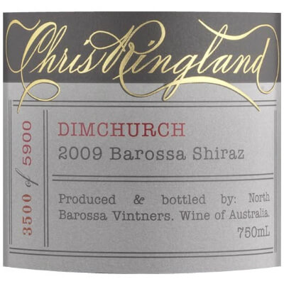 Chris Ringland Dimchurch Shiraz 2016 (6x75cl)