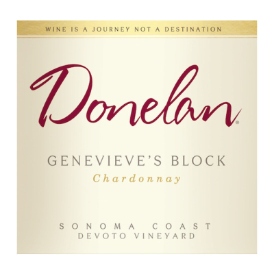 Donelan Sonoma Coast Chardonnay Genevieves Block 2016 (12x75cl)