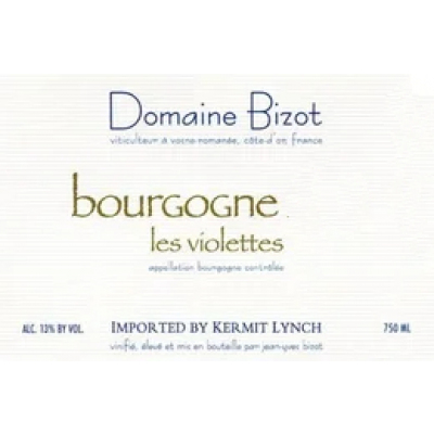 Bizot Bourgogne Les Violettes Blanc 2016 (1x75cl)