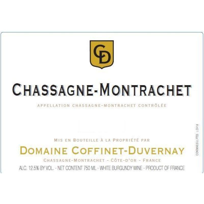 Coffinet-Duvernay Chassagne-Montrachet 2021 (6x75cl)