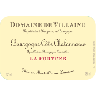 Aubert et Pamela Villaine Bourgogne Cote Chalonnaise La Fortune 2021 (6x75cl)