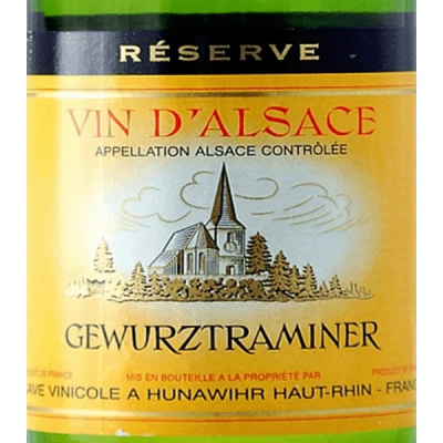 Cave Vinicole Hunawihr Gewurztraminer Reserve 2022 (6x75cl)