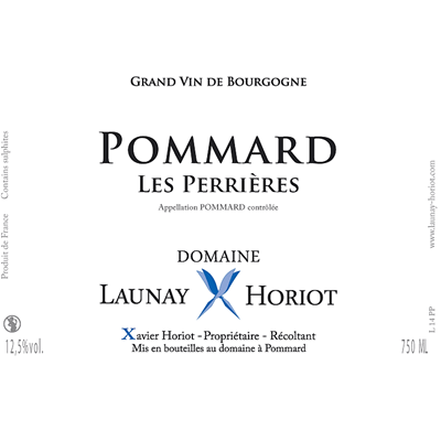Launay Horiot Pommard Les Perrieres 2022 (12x75cl)