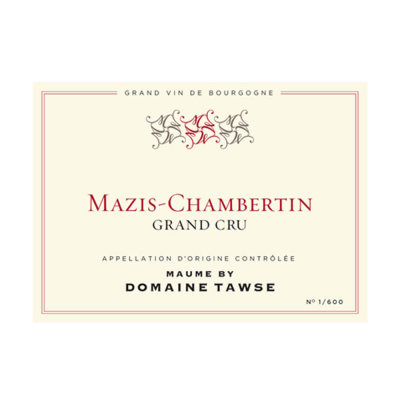 Marchand-Tawse (Vignes de la Famille Tawse) Mazis-Chambertin Grand Cru 2021 (3x75cl)