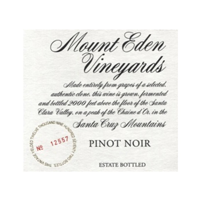 Mount Eden Vineyard Pinot Noir Estate 2020 (12x75cl)