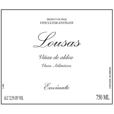 Envinate Ribeira Sacra Lousas Vina Aldea 2018 (6x75cl)