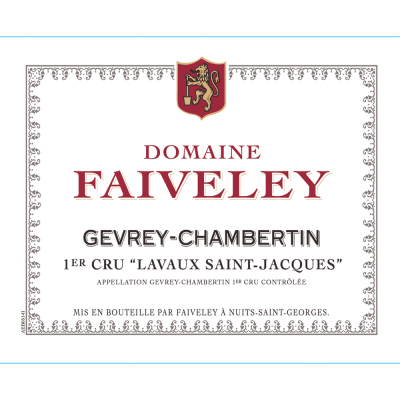 Faiveley Gevrey-Chambertin 1er Cru Lavaux St Jacques 2012 (6x75cl)