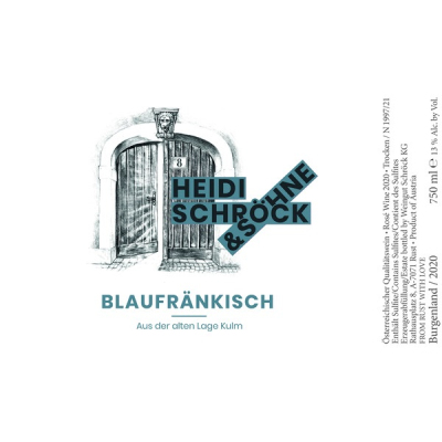 Heidi Schrock Blaufrankisch Kulm 2023 (6x75cl)