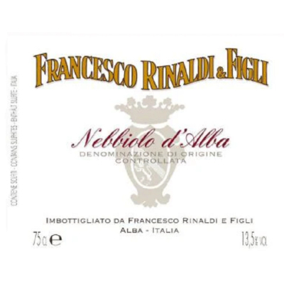 Francesco Rinaldi Figli Nebbiolo d'Alba 2021 (6x75cl)