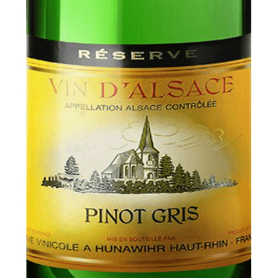 Cave Vinicole Hunawihr Pinot Gris Reserve 2022 (6x75cl)