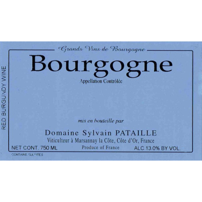 Sylvain Pataille Bourgogne Pinot Noir 2022 (6x75cl)