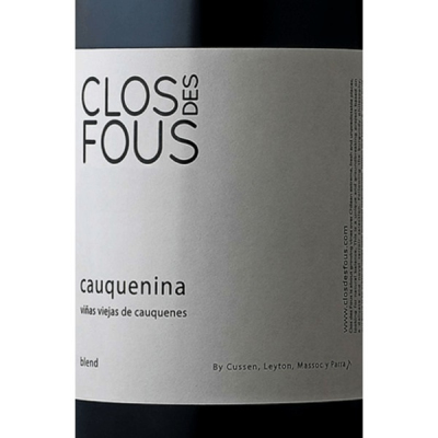 Clos Fous Cauquenes Cauquenina Vv 2017 (6x75cl)