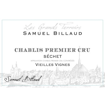 Samuel Billaud Chablis 1er Cru Sechet 2022 (6x75cl)