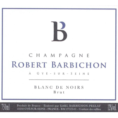 Barbichon Blanc de Noirs Brut NV (6x75cl)