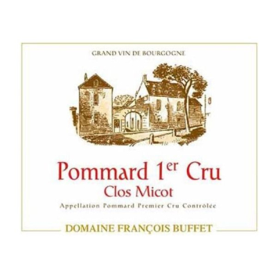 Francois Buffet Pommard 1er Cru Le Clos Micot 2022 (6x75cl)