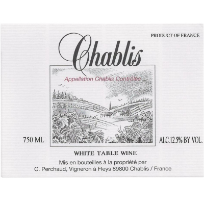 Corine Perchaud Chablis 2022 (12x37.5cl)