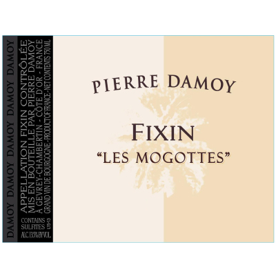 Pierre Damoy Fixin Mogottes 2019 (6x75cl)