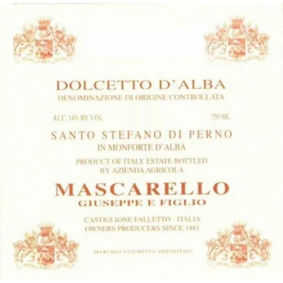 Giuseppe Mascarello Dolcetto D Alba Santo Stefano Perno 2018 (12x75cl)