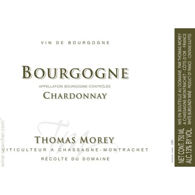 Thomas Morey Bourgogne Blanc 2022 (6x75cl)