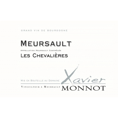 Xavier Monnot Meursault Les Chevalieres 2017 (12x75cl)