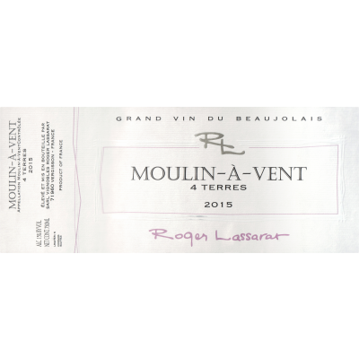 Roger Lassarat Moulin A Vent 4 Terres 2018 (12x75cl)