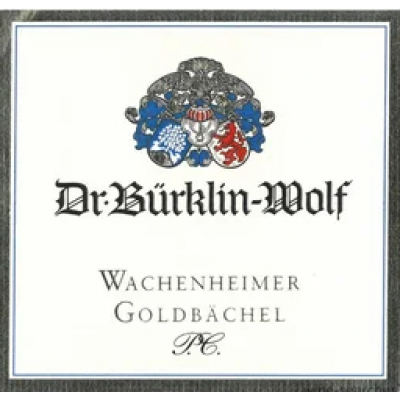 Dr Burklin Wolf Wachenheimer Goldbachel PC Riesling 2017 (6x75cl)