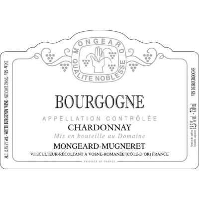 Mongeard Mugneret Bourgogne Blanc 2020 (6x75cl)