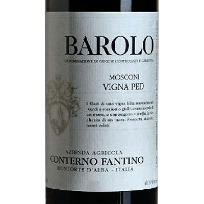 Conterno Fantino Barolo Mosconi Vigna Ped 2019 (6x75cl)