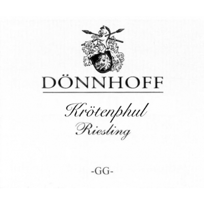 Donnhoff Krotenpfuhl Riesling GG 2019 (6x75cl)