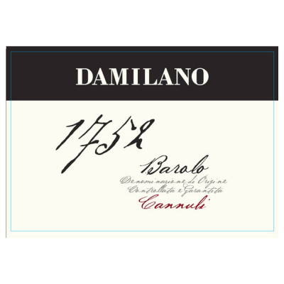 Damilano 1752 Barolo Cannubi Riserva 2009 (6x75cl)