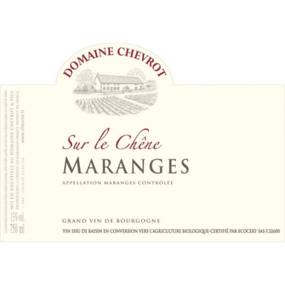 Chevrot Sur le Chene Maranges 2022 (6x75cl)