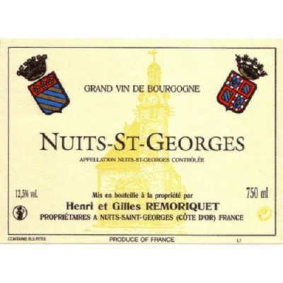 Henri & Gilles Remoriquet Nuits-Saint-Georges 2020 (12x75cl)