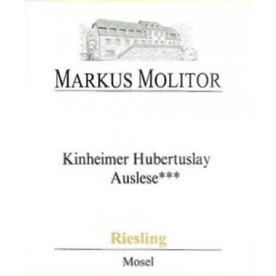 Markus Molitor Kinheimer Hubertuslay Riesling Auslese 3* (White Capsule) 2015 (6x75cl)