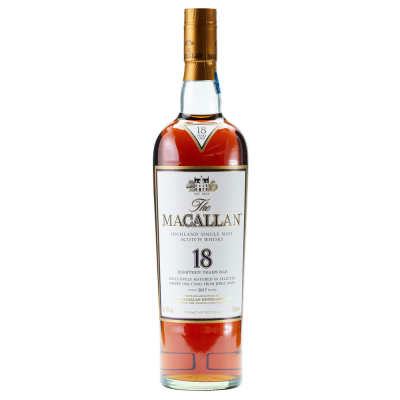 Macallan Highland Single Malt Sherry Oak 18YO Bottled 2017 NV (1x70cl)