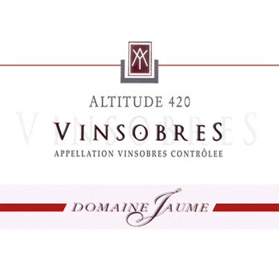 Jaume Vinsobres Altitude 420 2017 (12x75cl)