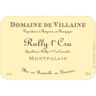 Aubert et Pamela Villaine Rully 1er Cru Montpalais 2018 (6x75cl)