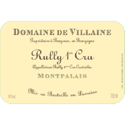 Aubert et Pamela Villaine Rully 1er Cru Montpalais 2022 (6x75cl)